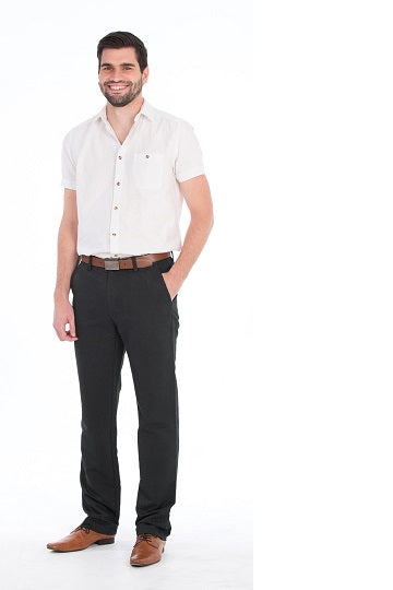 Bob Spears Euro Slim Fit Casual Pant Jet Set
