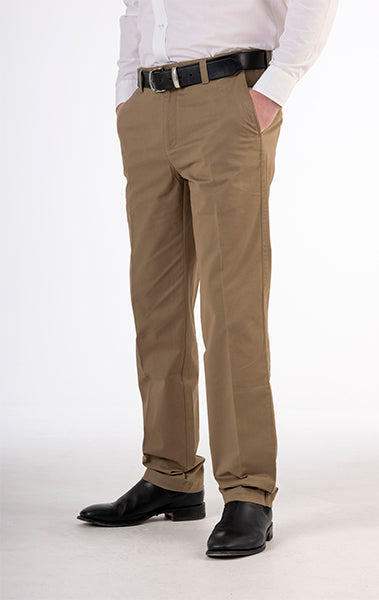 Bob Spears Active Waist Casual Brown Pant