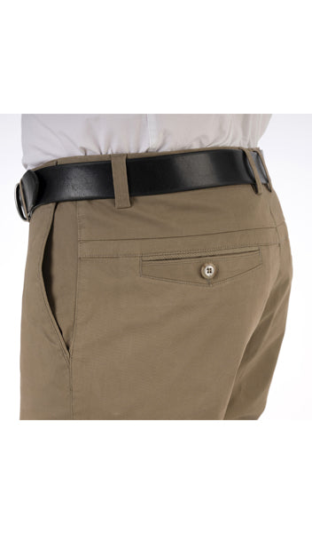 Bob Spears Active Waist Casual Brown Pant