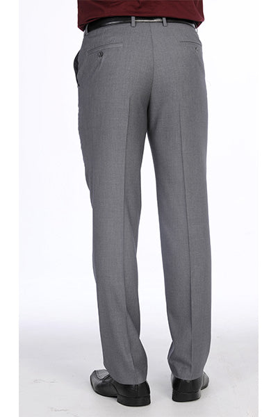 Grey Light-Narrow Leg Dress Pant