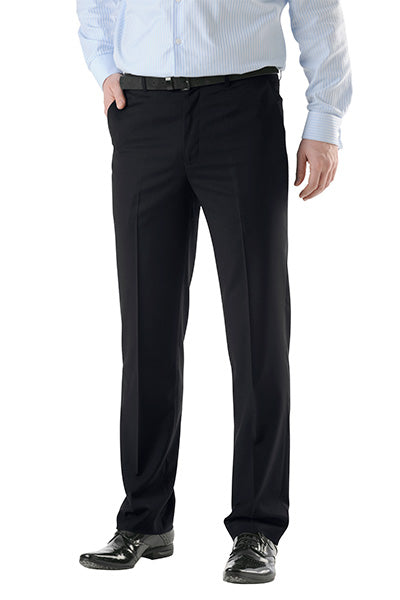 Narrow Leg-Active Waist-Navy-dress pant